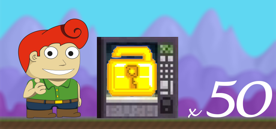 Growtopia 50 World Lock