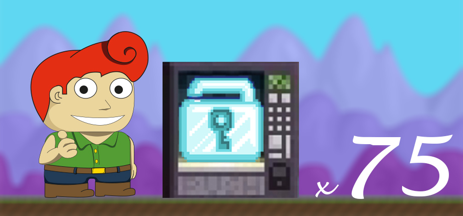 Growtopia 75 Diamond Lock