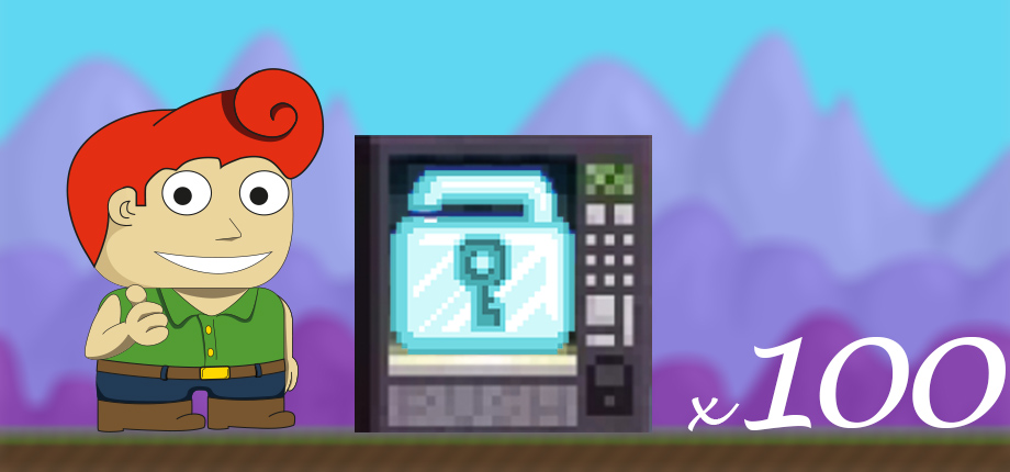 Growtopia 100 Diamond Lock