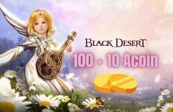 Black Desert 100 + 10 Acoin