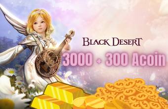 Black Desert 3000 + 300 Acoin