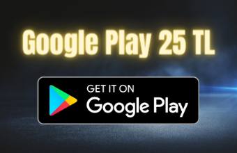Google Play 25 TL