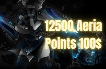 12500 Aeria Points 100$