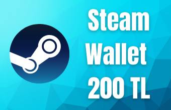 Steam Wallet 200 TL