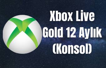 Xbox Live Gold 12 Aylık (Konsol)